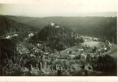 Hrad Litice - celkový pohled