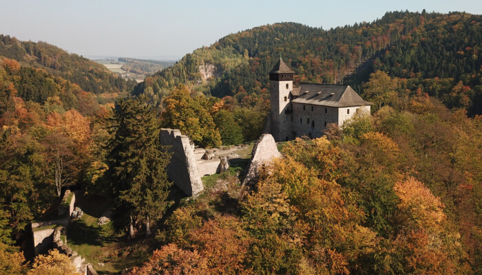 Litice - letecké foto | © NPÚ